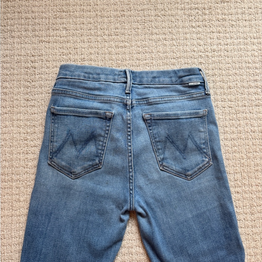Women's Blue Mother Jeans